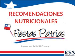Recomendaciones en fiestas patrias_2013.pptx