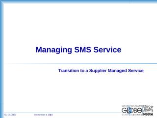 Supplier Managed Service KPIs.ppt