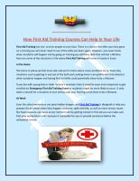 How First Aid Training Courses Can Help in Your Life.pdf