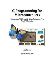 c programming for microcontrollers (joe pardue, 2005).pdf